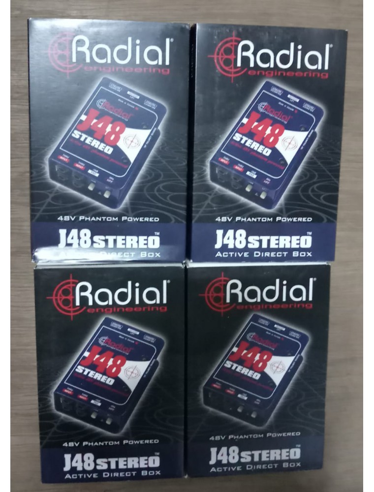 Radial J48 Active Direct Box - DI Box Per Audio, Con Filtro Bassi 80Hz, Attenuazione Ingresso - Foto 9